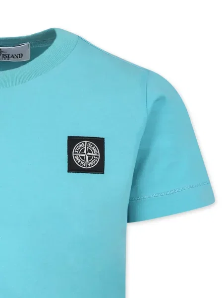 Koszulka dziecięca Stone Island niebieska
