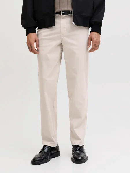 JACK & JONES Pantaloni eleganți deschis gri