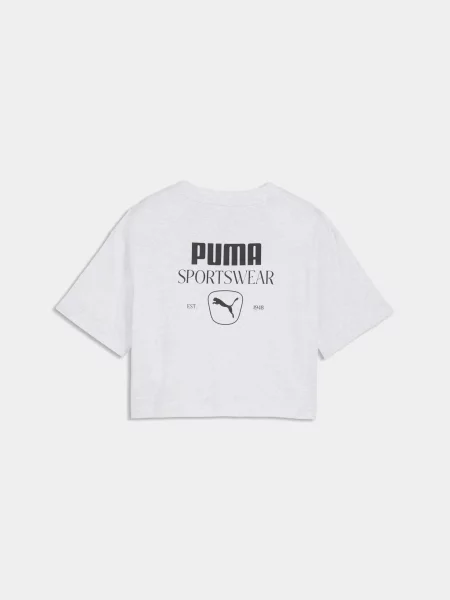 Детская футболка Puma белая