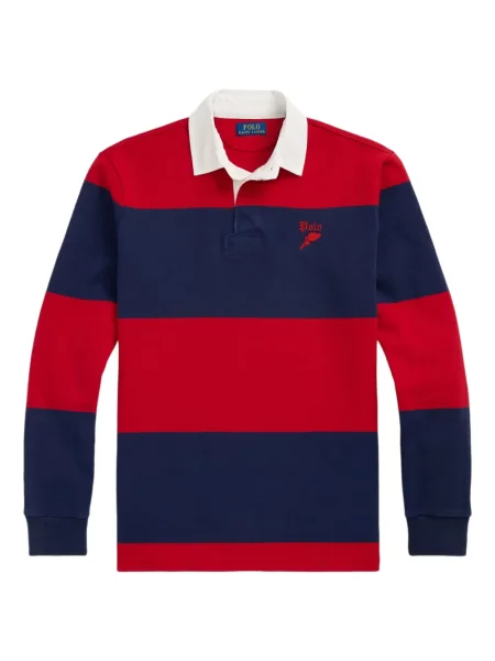 Pletene sportske kratke hlače Polo Ralph Lauren s printom bijela