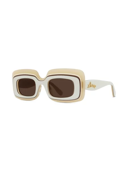 Okulary przeciwsłoneczne Loewe beżowe