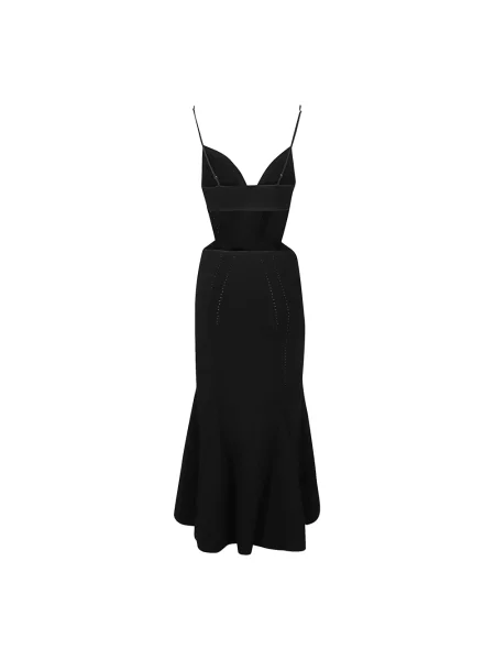Długa sukienka maxi Givenchy czarna