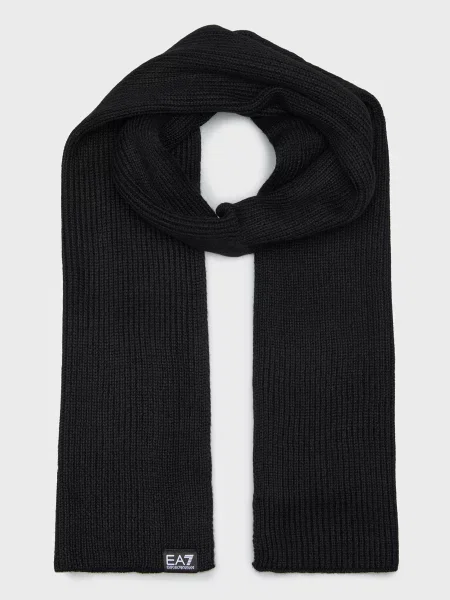 Шарф Ea7 Emporio Armani черный