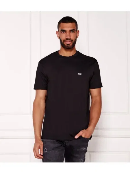 Armani Exchange Tricou negru