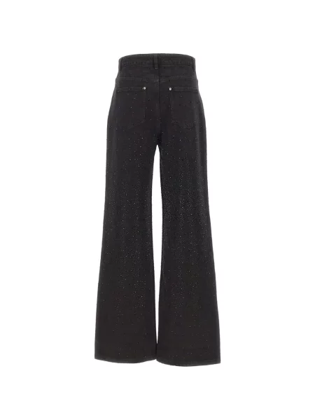 Stras blugi Twenty Fourhaitch negru