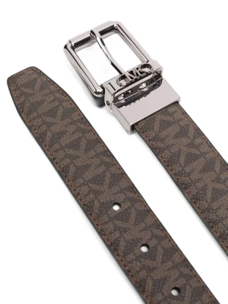 Cu centură reversibil curea Michael Kors maro