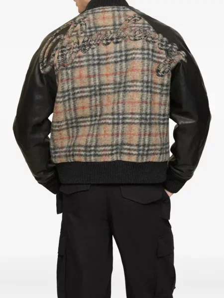 Карирано яке тип бомбър Burberry