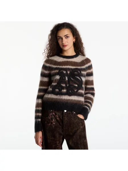 Svetr AllSaints Rega As Jumper Fawn Brown M hnědý