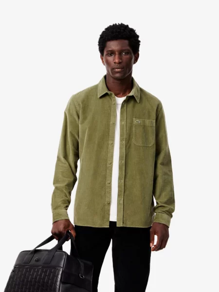 Сорочка Lacoste зелена