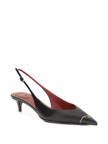 Pantofi cu toc Valentino Garavani din piele negru