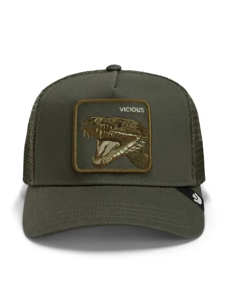 Goorin Bros шапка trucker Circle of Life Vicious зелено