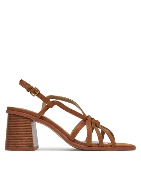 Сандали Pepe Jeans ZOWI SUEDE кафяво