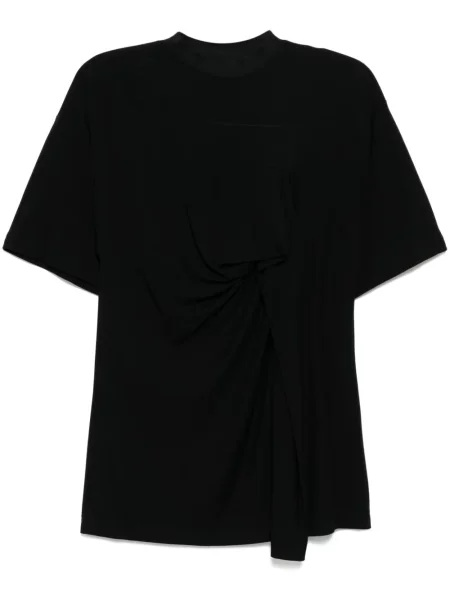 Koszulka Toga z dżerseju czarna