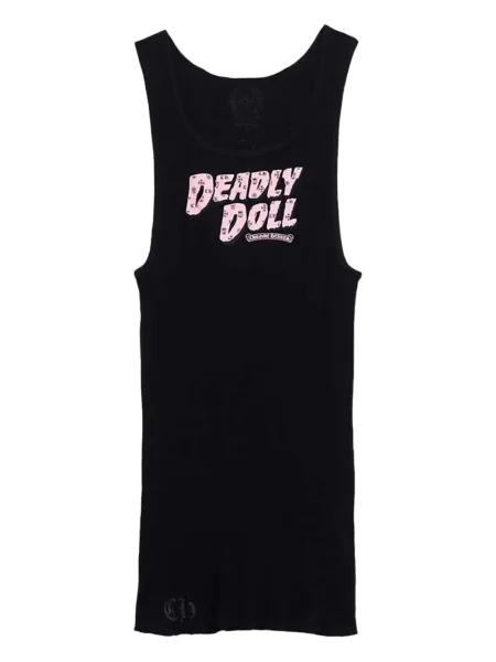 Риза Chrome Hearts със сърца черно