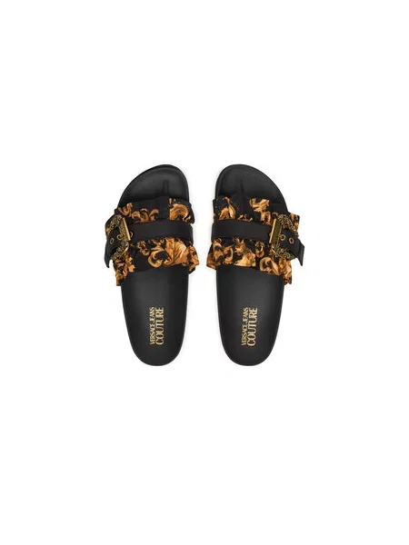 Nazouváky Versace Jeans Couture černá
