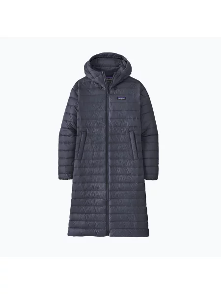 Geacă de iarnă pentru femei Patagonia Recycled Down Sweater Parka sunken blue albastru