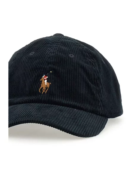 Czapka z daszkiem Polo Ralph Lauren klasyczna niebieska