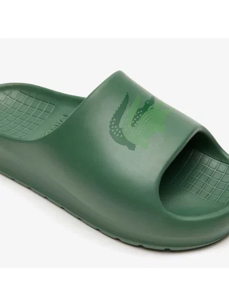 Шлепанцы Lacoste зеленые