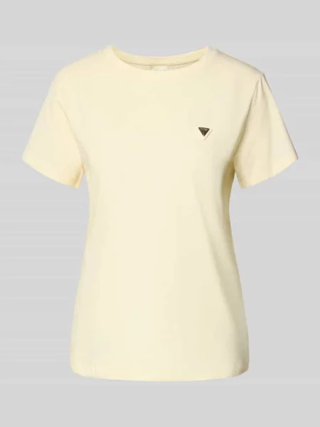 T-shirt w kroju regular fit z aplikacją logo model Colette' Guess Activewear