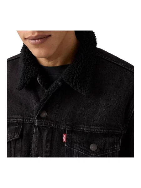 LEVI'S ® Geacă de primăvară-toamnă denim negru