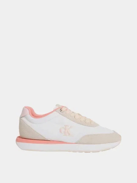 Кросівки повсякденні Calvin Klein RETRO RUNNER ESS MIX MAT бежевий