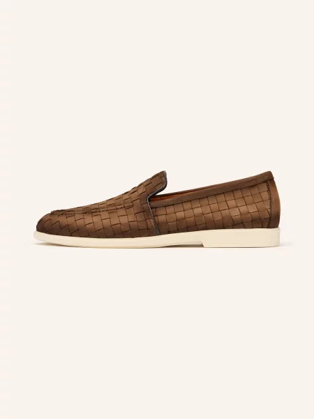 Santoni Kapcie Malibudama braun