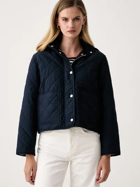 Tommy Hilfiger kratka jakna modra