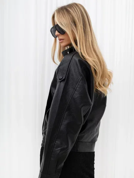 Jakna Italy Moda crna