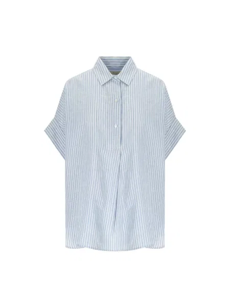 Koszula Weekend Max Mara niebieska