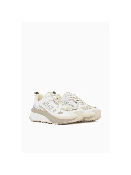 Sneakersy Emporio Armani Ea7 beżowe