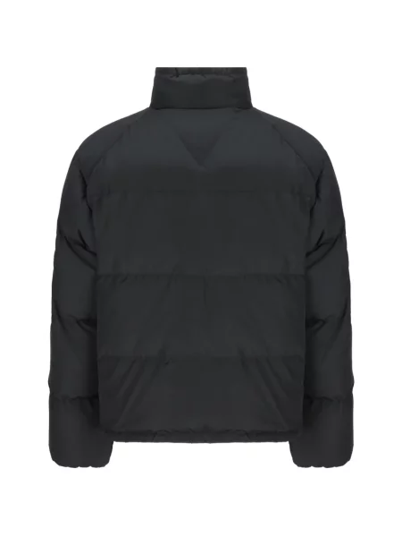 Pūkinė striukė Moncler juoda