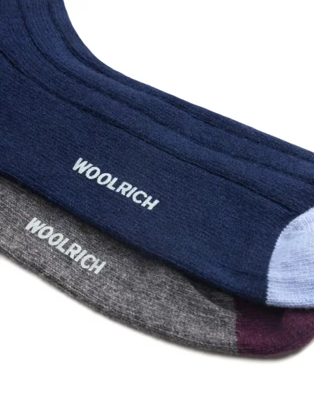 Șosete Woolrich de lână gri