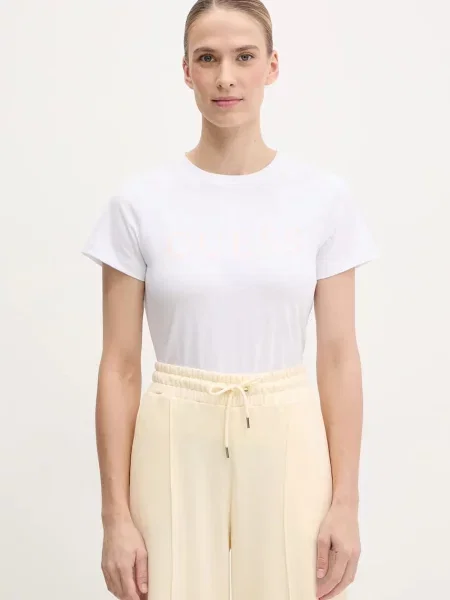 Guess Póló Slim Fit fehér