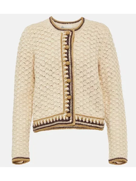 Cardigan Tory Burch alb