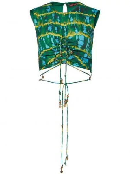 Top Altuzarra zielony