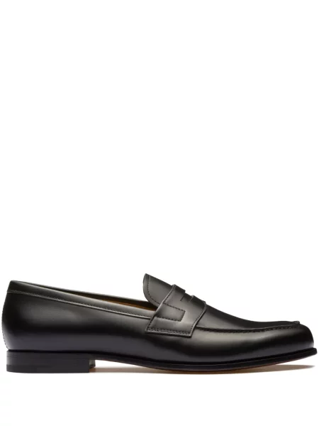 Pantofi loafer Church's din piele negru