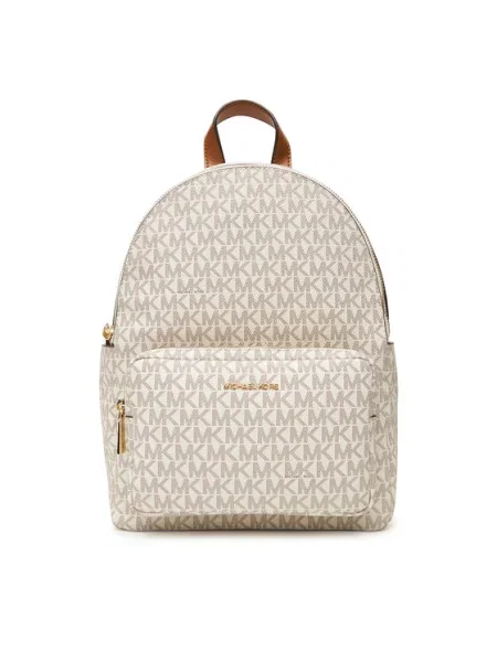 MICHAEL Michael Kors Rucsac maro cămilă / ecru / deschis / auriu bej