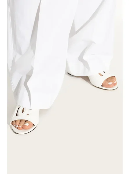 Sandale Dolce & Gabbana alb
