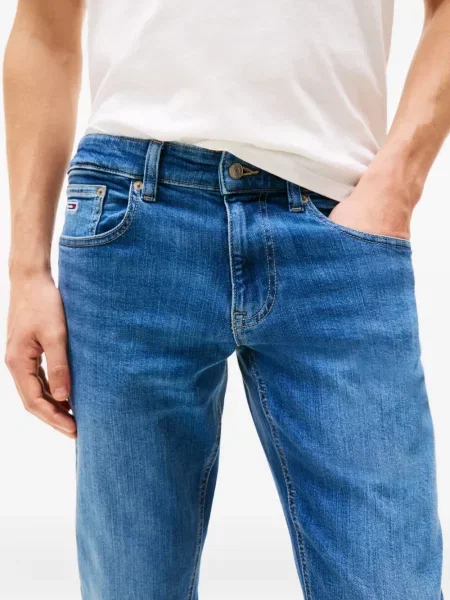 Blugi Tommy Jeans cu 5 buzunare albastru