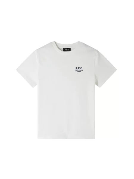 Koszulka A.p.c. z krótkim rękawem biała