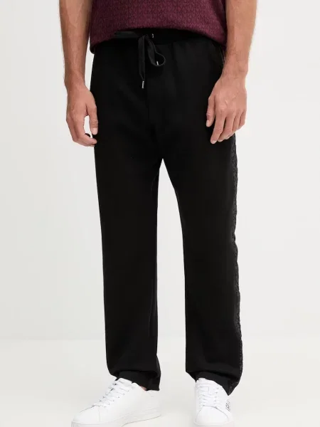 Tepláky Michael Kors s aplikací černá