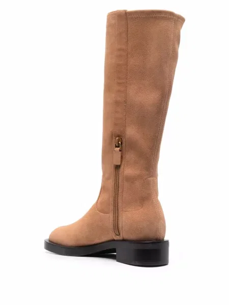 Semišové kozačky Stuart Weitzman hnědé