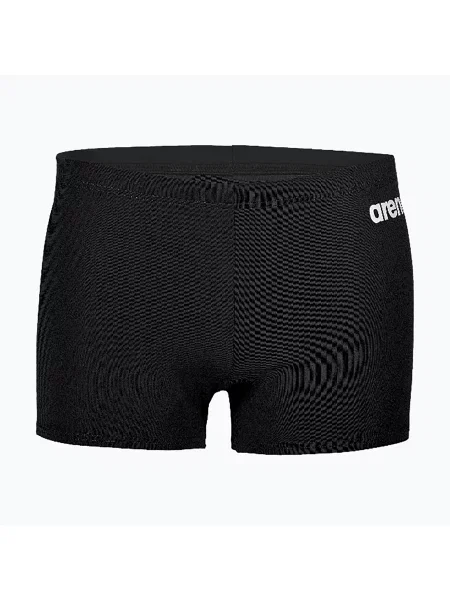 Боксерки за плуване Arena Team Swim Short Solid black/white бяло