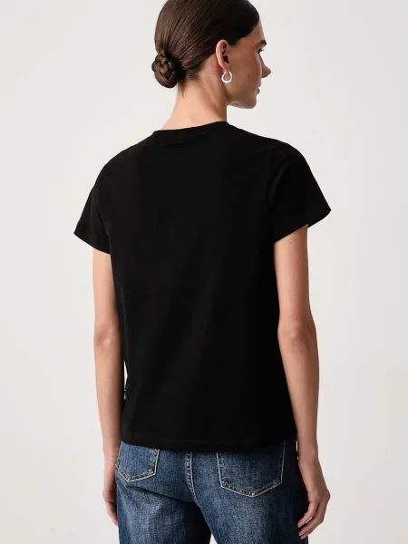 Guess Jeans tričko dámske s elastanom čierna