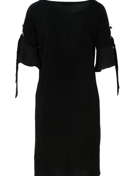 Sukienka Desigual z krótkim rękawem czarna