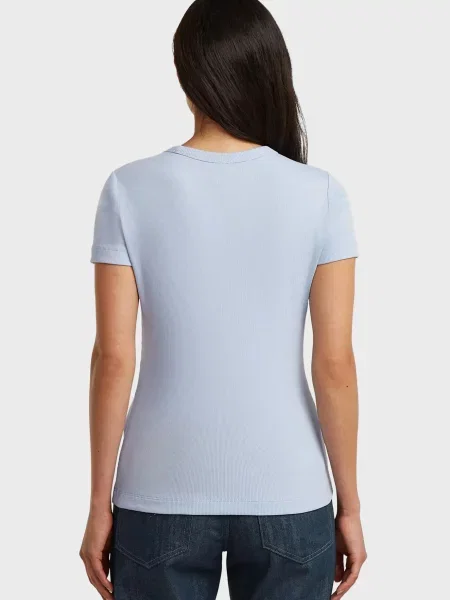 Футболка G-star Raw блакитна