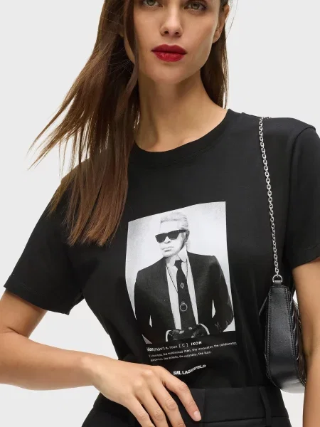 Футболка Karl Lagerfeld черная