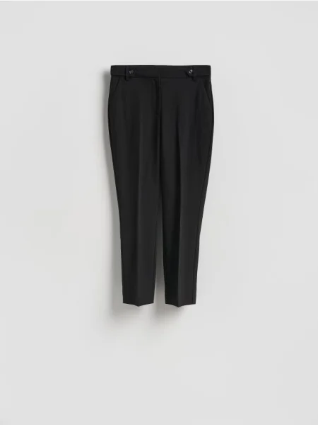 Reserved Pantaloni la dungă negru