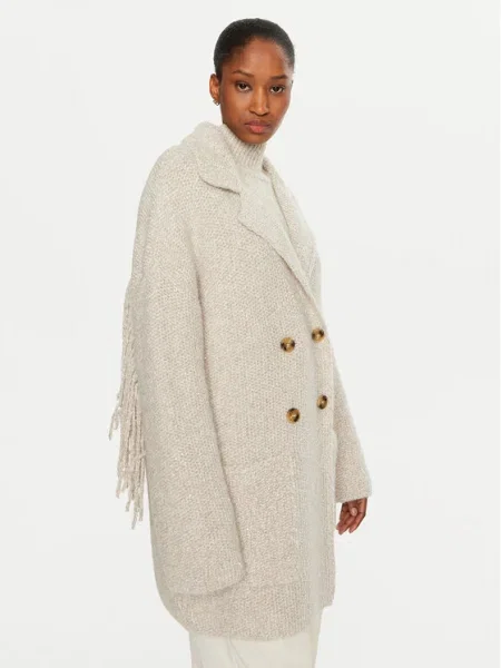 Marella SPORT Cardigan Mastice cu adaos de lână bej