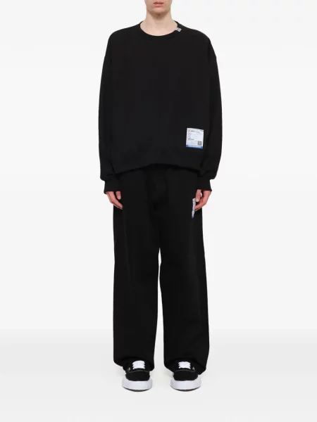 Pulover Maison Mihara Yasuhiro cu autograf negru